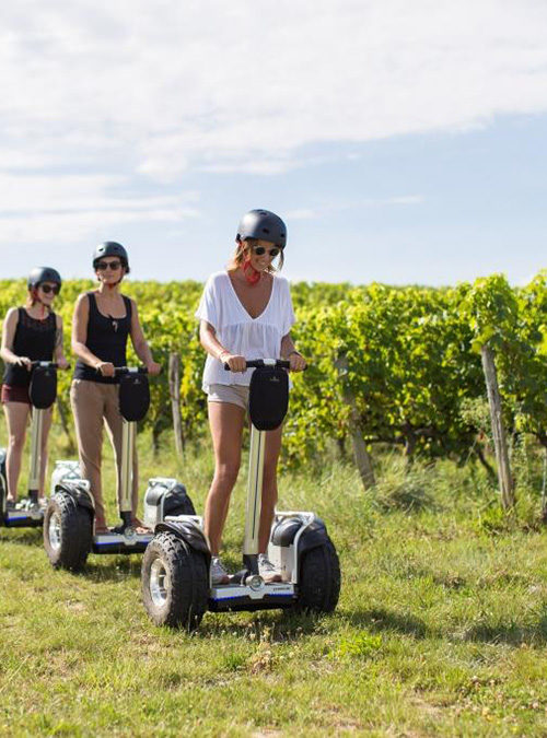 Incentive - vignoble, angers, segway