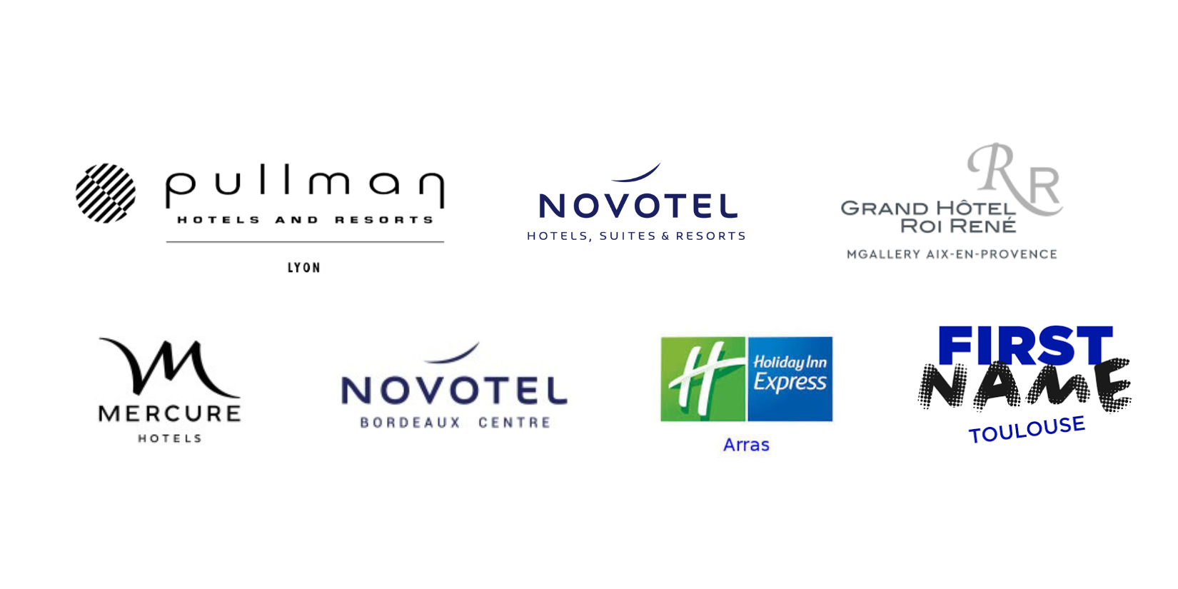 Logos hôtels
