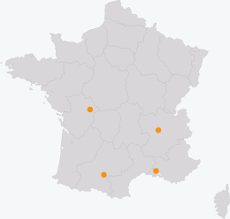 France - Aix en Provence, Toulouse, Lyon et Potiers